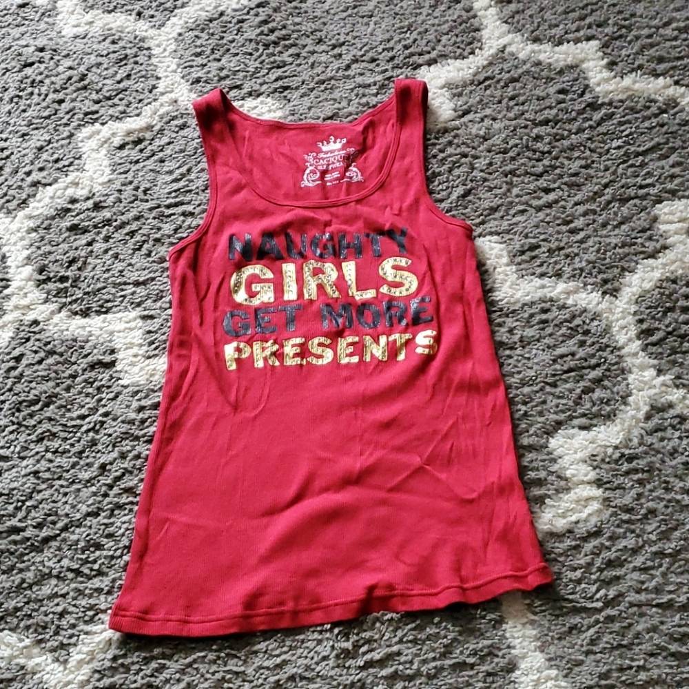 naughty girls get more presents tank